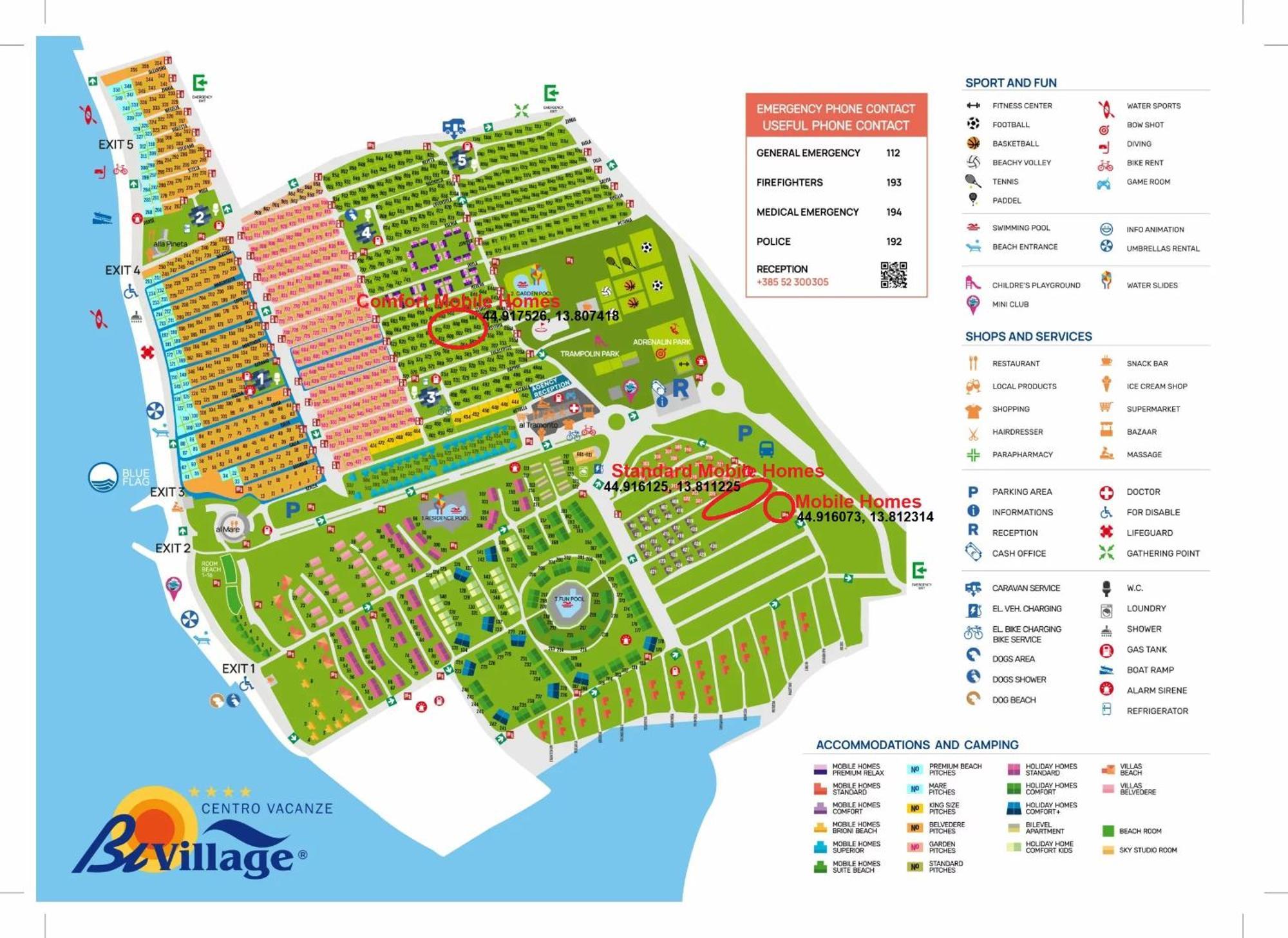 Plamar Mobile Homes Bi Village Fažana Екстериор снимка